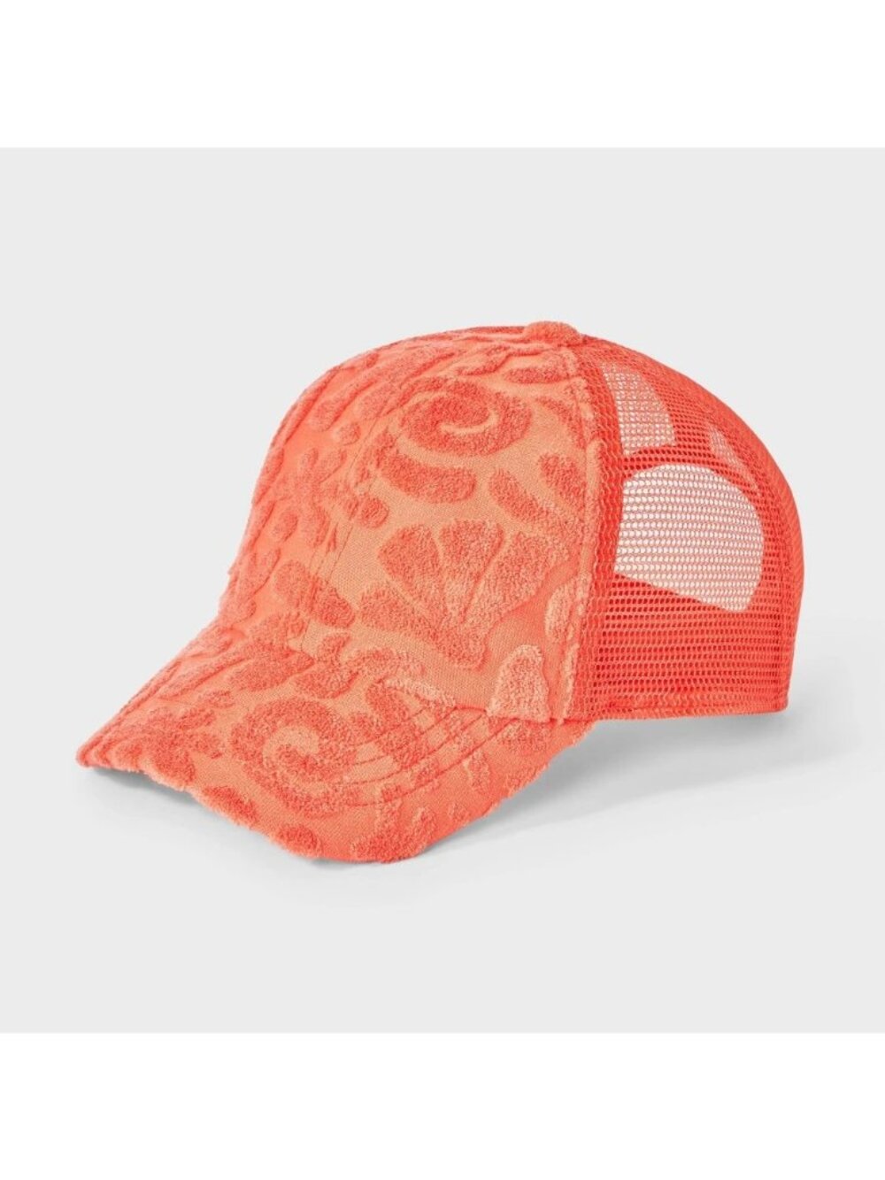 NWT Girls' Terry Trucker Hat - Cat & Jack Orange